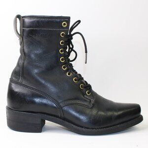Dayton Canada Western Lace Biker Women Boots (7.5 US)